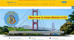 Desktop Screenshot of lions4c4.org